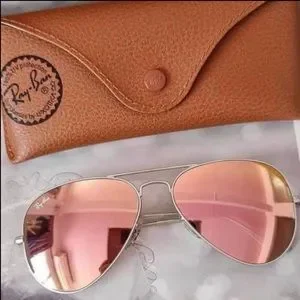 Ray-Ban | Accessories | Like New Ray Ban Aviator Copper  display picture 3